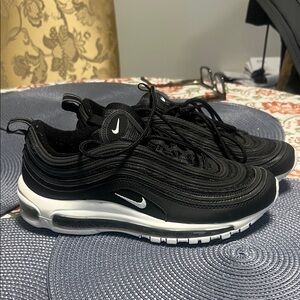 Nike Black and White Air Max 97 Sneakers